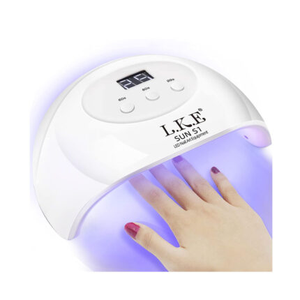 LKE UV LED Nail Lamp, Nail Dryer 72W Gel Polish